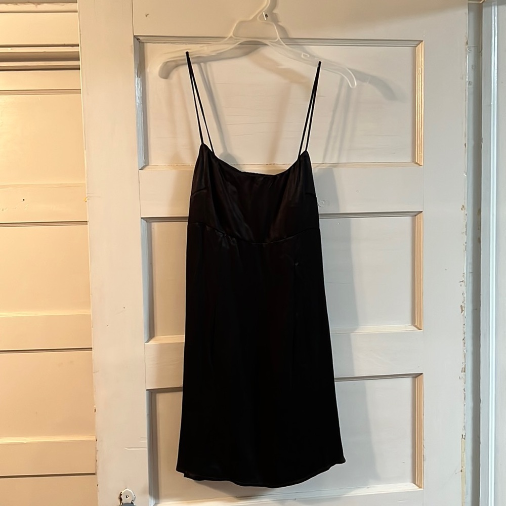 Anthropologie mini slip dress